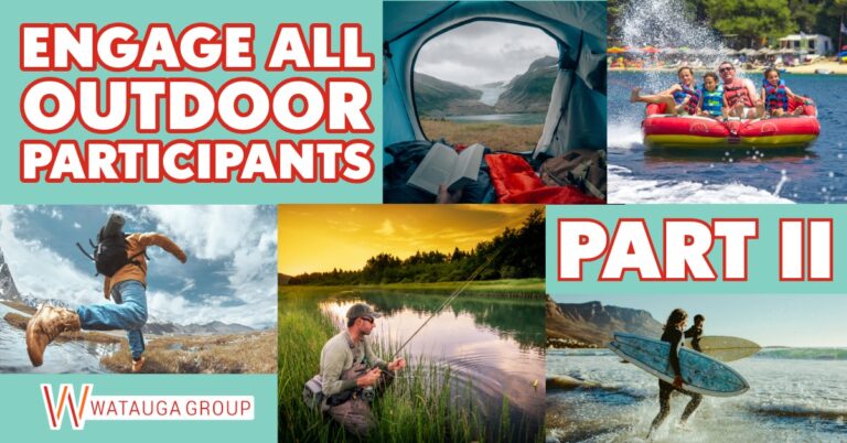 Engaging outdoor participants part ii - marketing